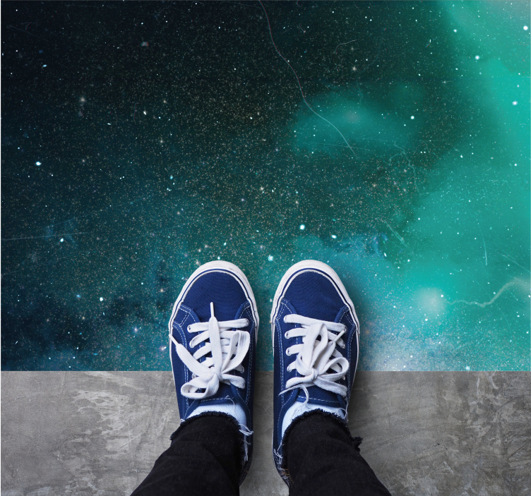 乙烯基地毯星星宇宙银河色调 - TenStickers