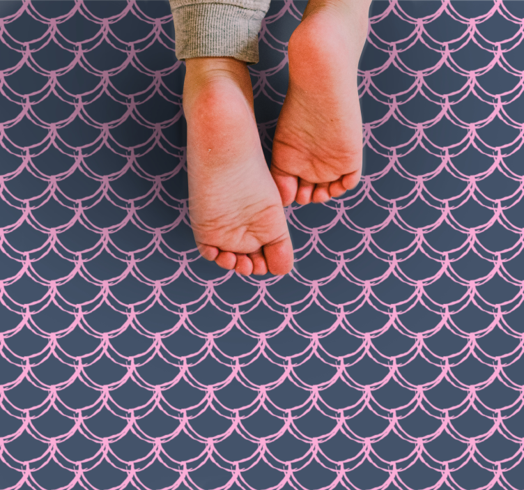 乙烯基地毯星星 时尚的星形图案 - TenStickers