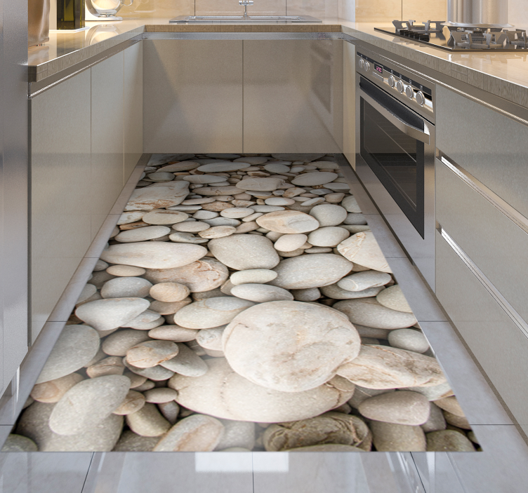 乙烯基地毯 石头效果 自然风格组合 - TenStickers