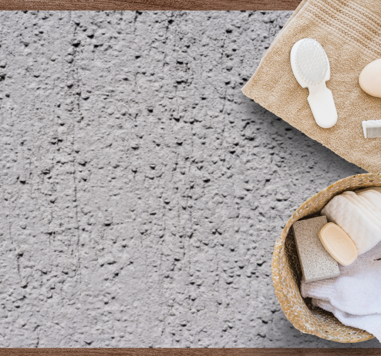 乙烯基地毯 石头效果 纹理灰色混凝土 - TenStickers