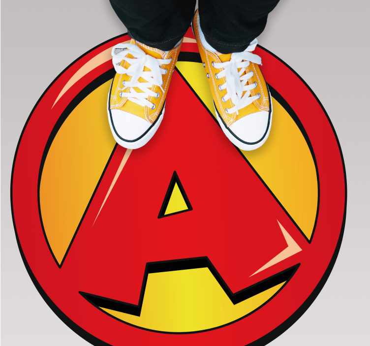 超级首字母儿童地毯 - TenStickers