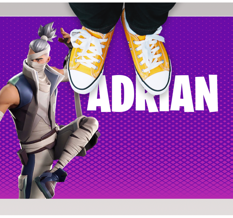 乙烯基地毯定制游戏角色 - TenStickers