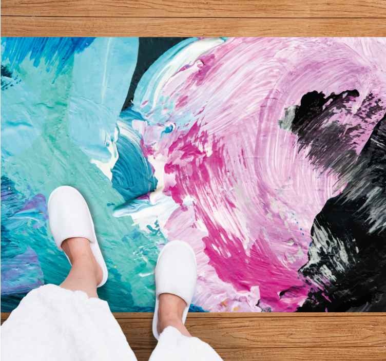 乙烯基地毯 一抹色彩 - TenStickers