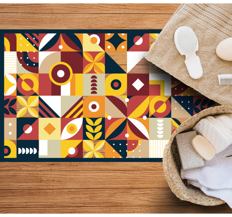 乙烯基地毯生动的组合 - TenStickers