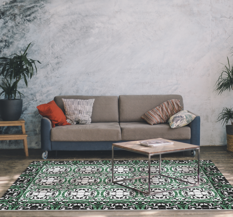 乙烯基地毯 华丽的马赛克 - TenStickers