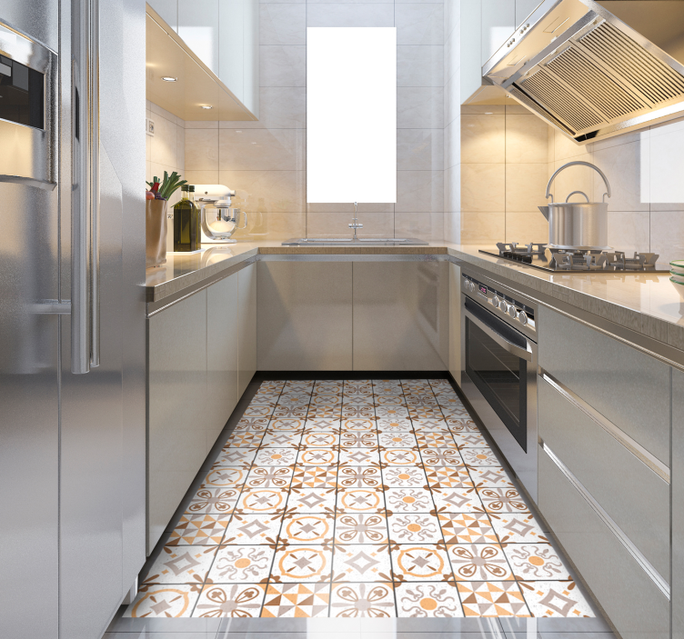 乙烯基地毯 华丽的图案 - TenStickers