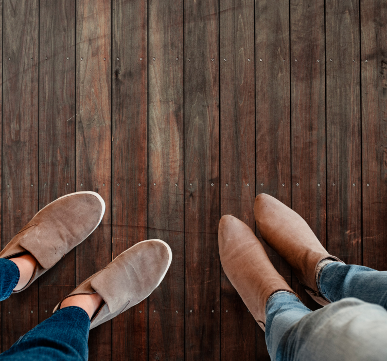 乙烯基地毯木纹奢华木材表面 - TenStickers