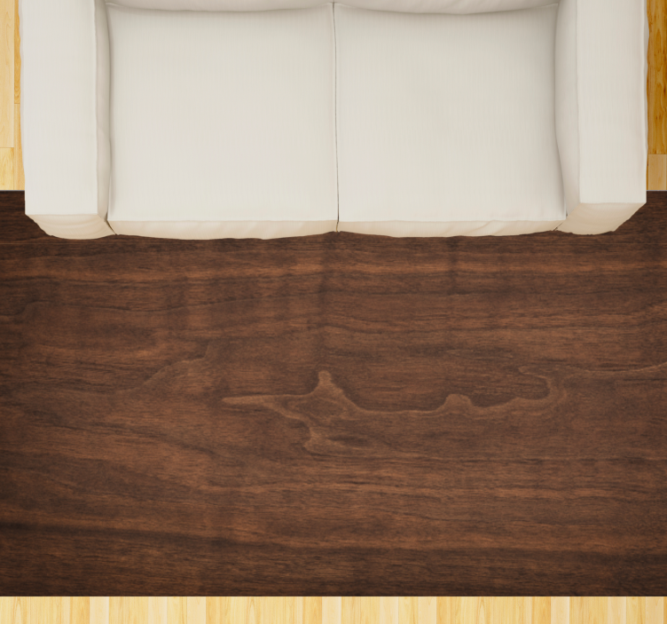 乙烯基地毯木纹丰富胡桃木纹理 - TenStickers