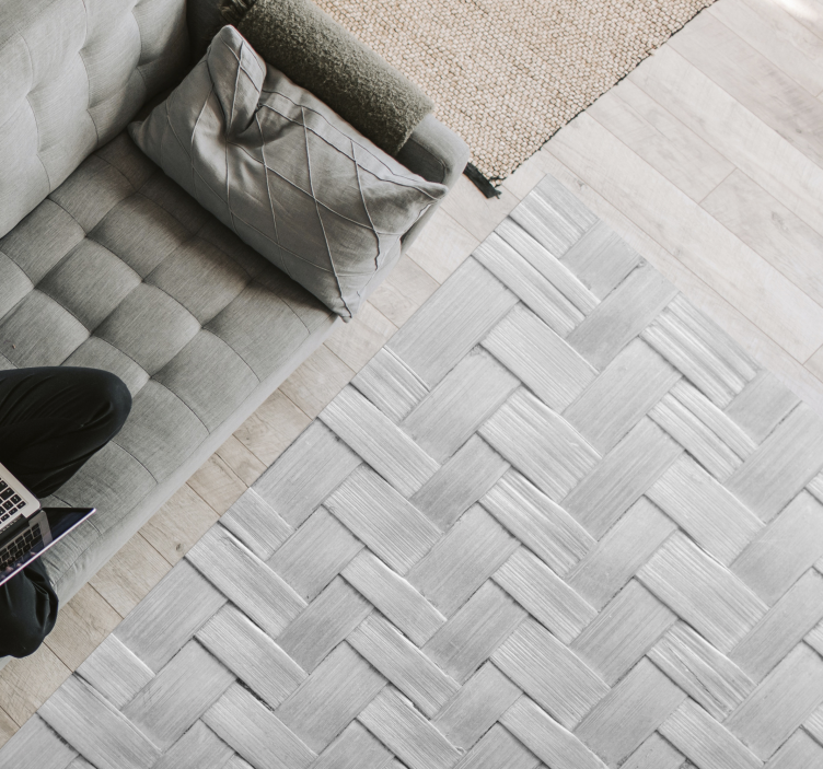 木板3d片状纹理木材乙烯基地毯 - TenStickers