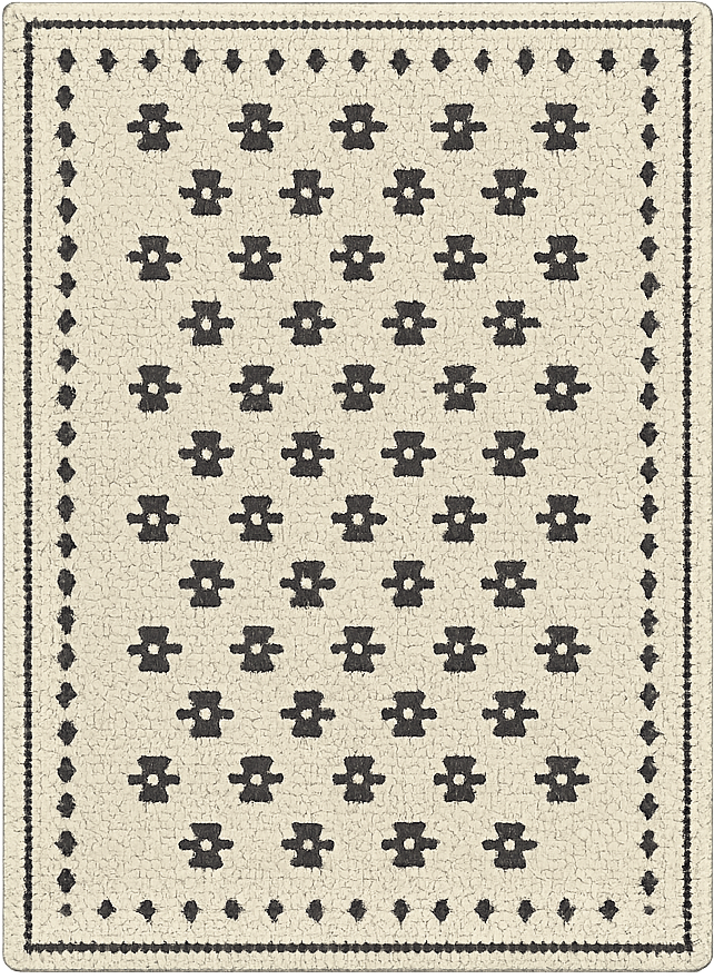 乙烯基地毯客厅 花卉马赛克 - TenStickers