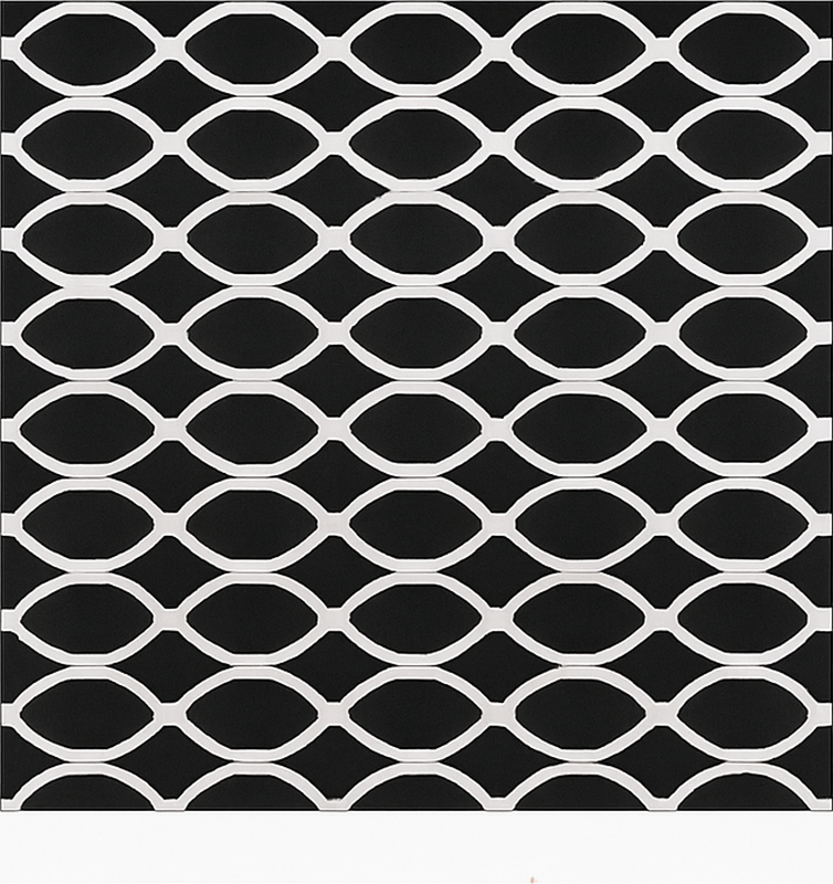 乙烯基地毯饭厅 单色椭圆形设计 - TenStickers