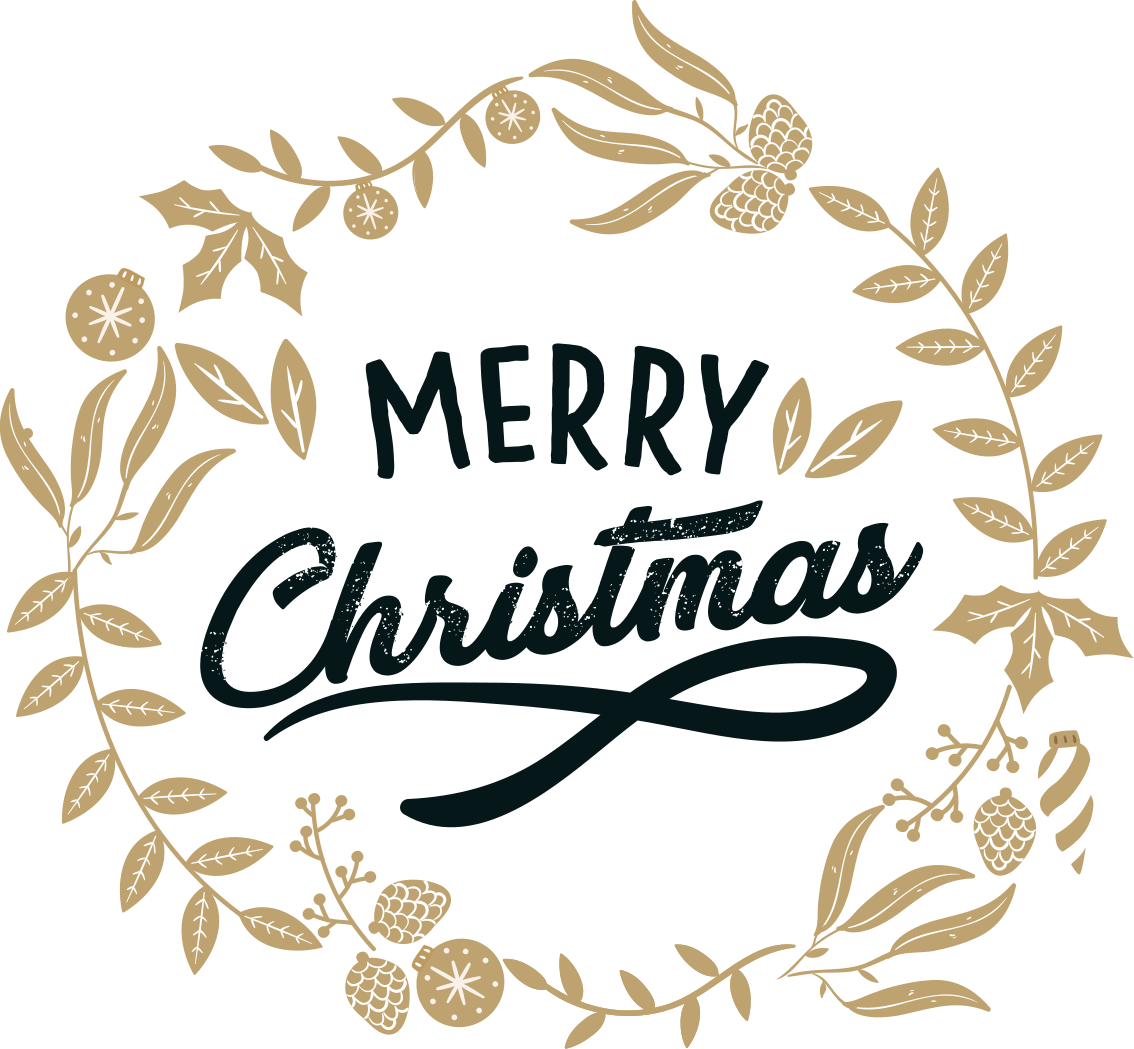 乙烯基地毯圣诞花卉刺绣款 - TenStickers