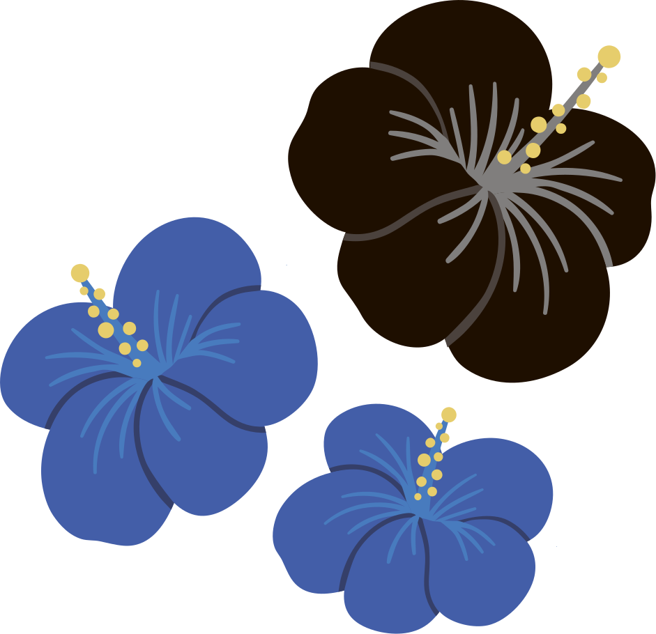 乙烯基花草地毯——芙蓉花卉装饰 - TenStickers