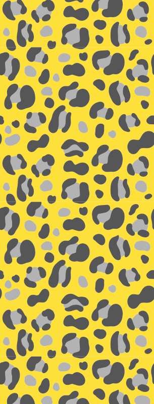 乙烯基地毯动物印花潘通豹纹印花 - TenStickers