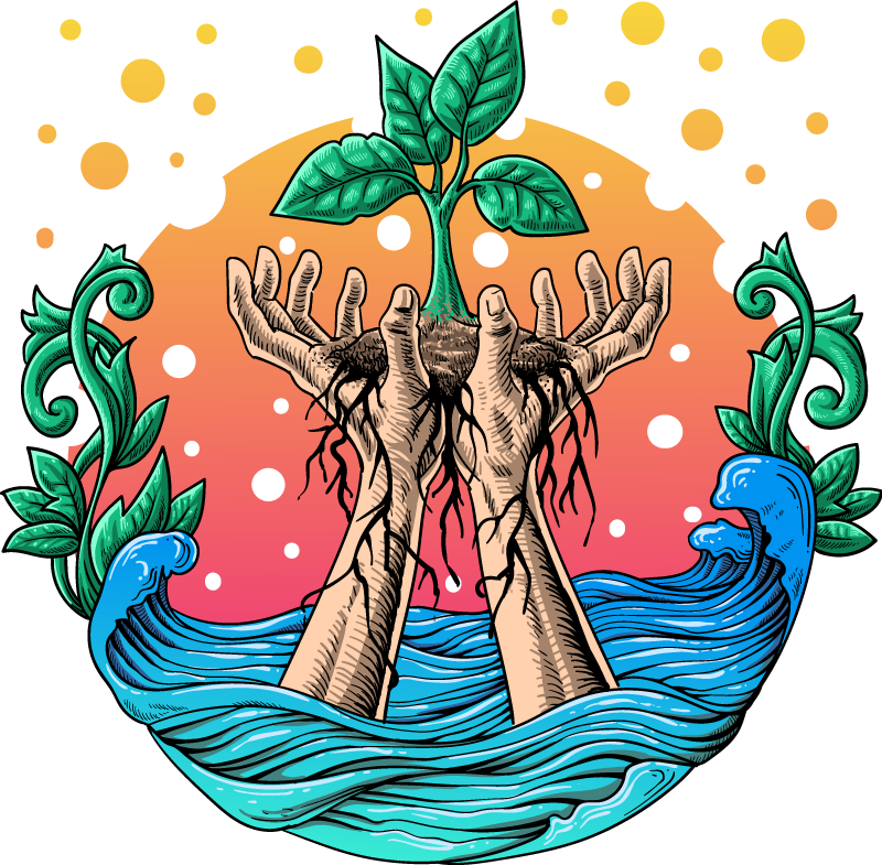 天然乙烯基地毯 让双手拥抱自然 - TenStickers