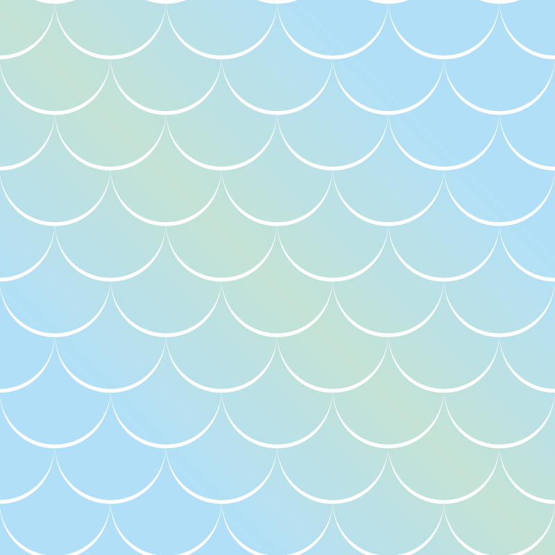 乙烯基地毯浴室粉色鳞片图案 - TenStickers