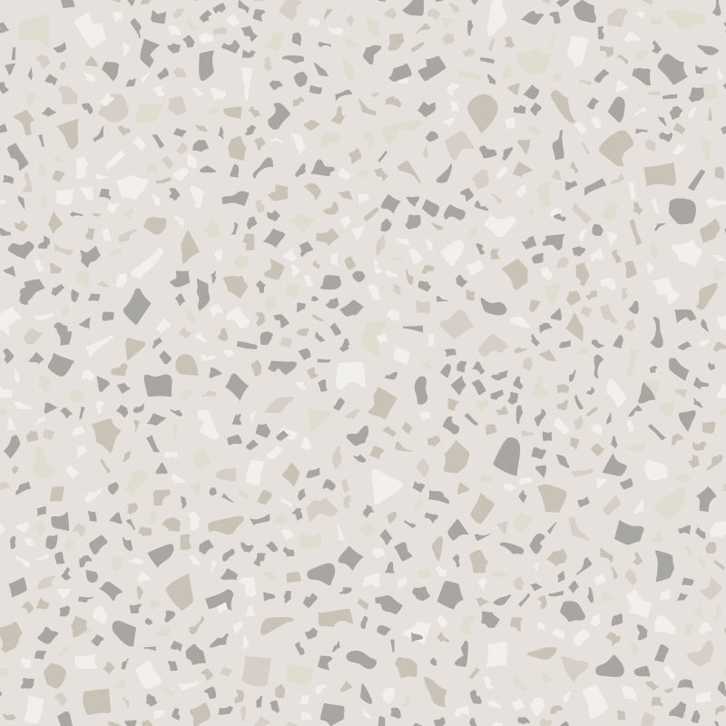 乙烯基厨房地毯灰色 terrazzo - TenStickers