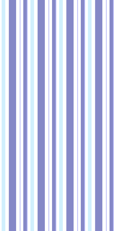 卧室乙烯基地毯带细竖蓝条纹 - TenStickers