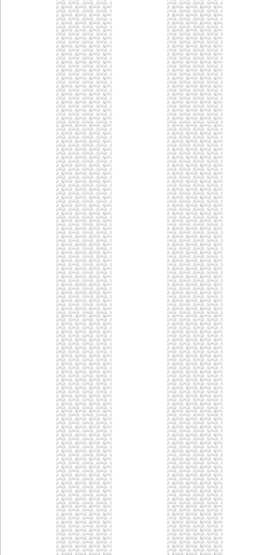 卧室乙烯基地毯3d白色竖条纹 - TenStickers