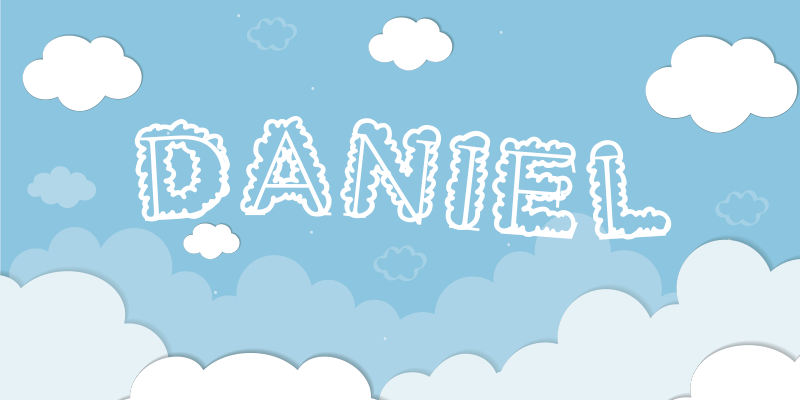 卧室乙烯基地毯 云朵天空个性化 - TenStickers