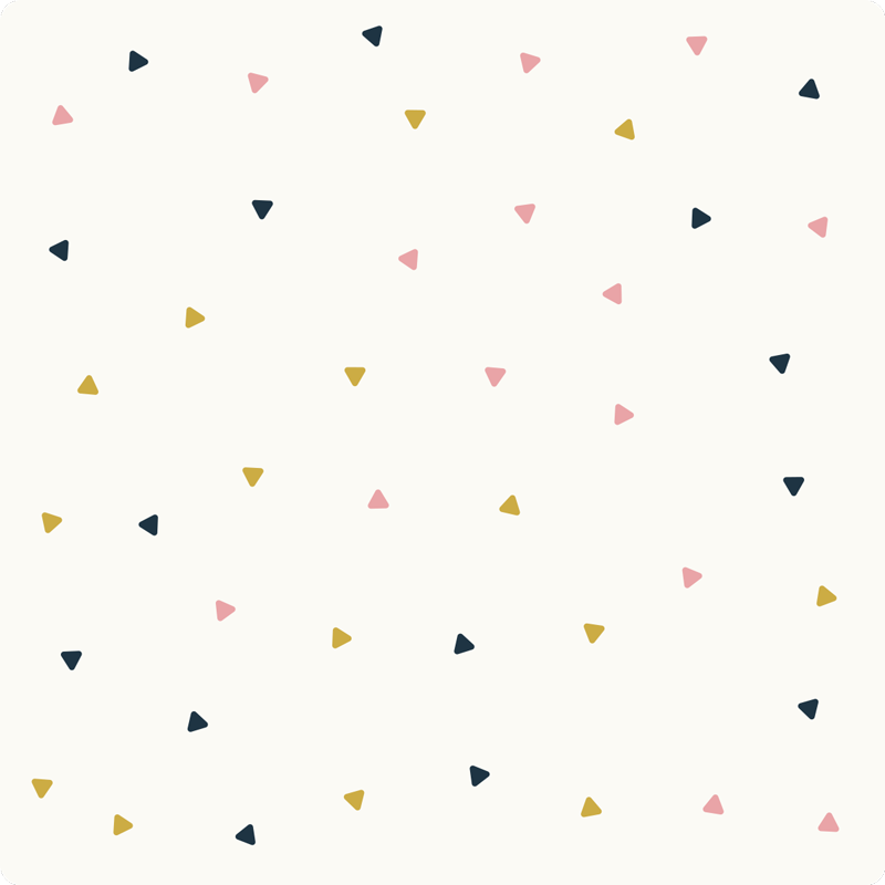 简约的乙烯基地毯三角形 - TenStickers