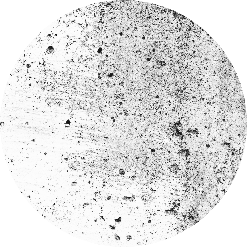 高级圆形水泥效果乙烯基地毯 - TenStickers