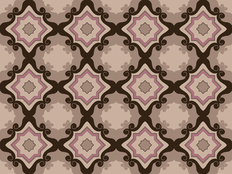 乙烯基地毯客厅 马赛克瓷砖图案 - TenStickers