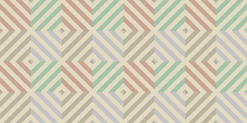 乙烯基地毯几何 几何和谐 - TenStickers