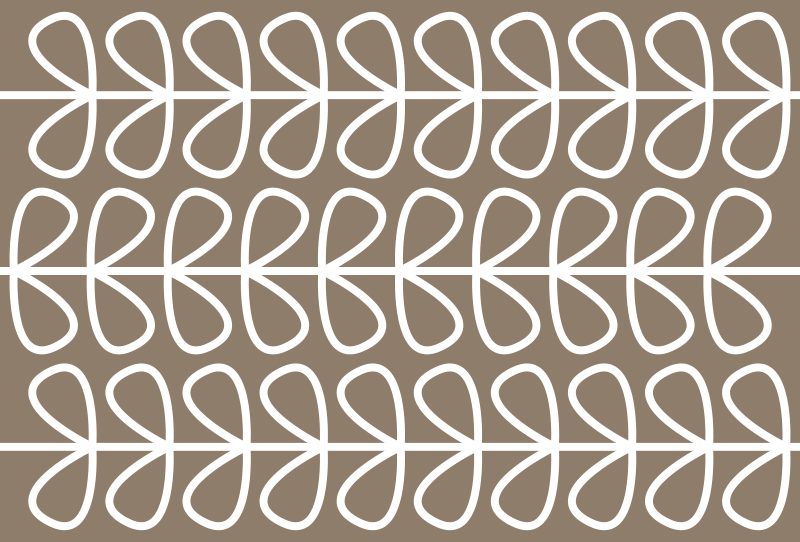 乙烯基地毯几何 几何循环图案 - TenStickers