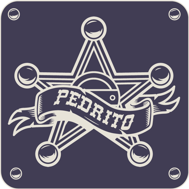 警长的名字乙烯基地毯的名字 - TenStickers