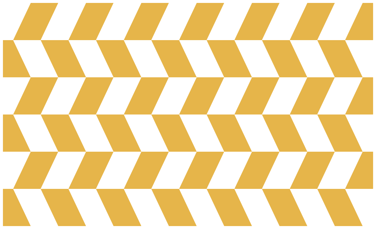 乙烯基地毯条纹 几何人字形 - TenStickers