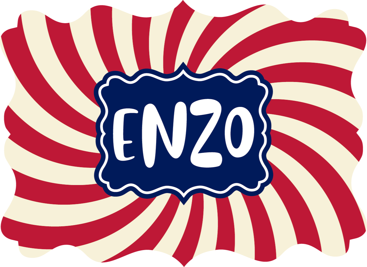 乙烯基地毯名称 个性化条纹 - TenStickers