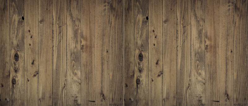 磨损的木纹乙烯基地毯 - TenStickers