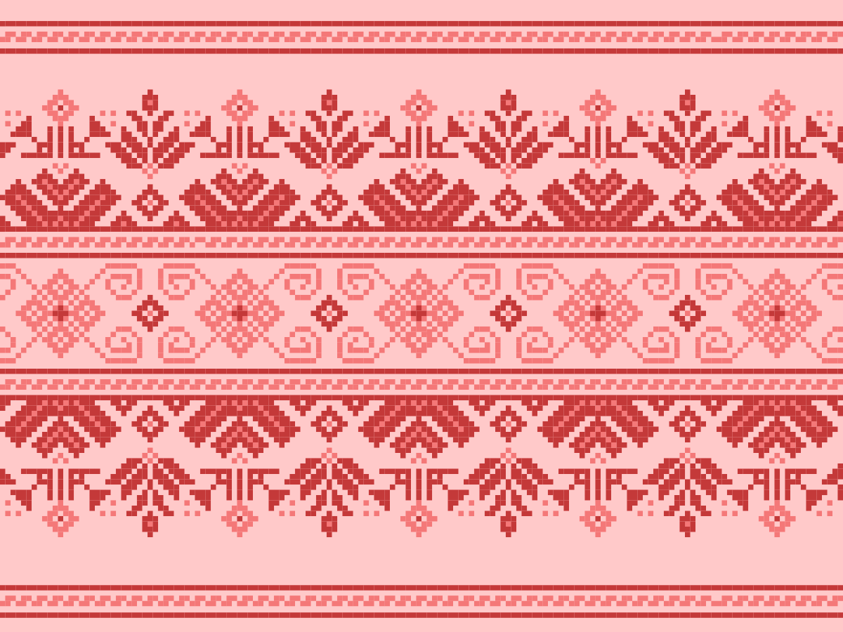 乙烯基地毯 民族装饰图案 - TenStickers