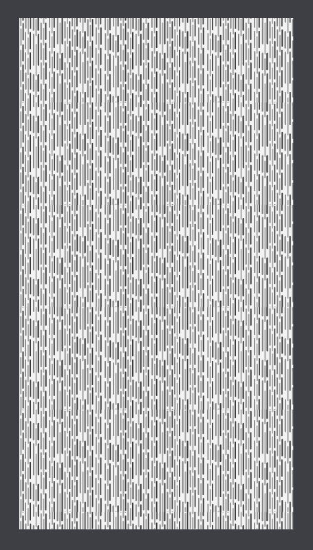 乙烯基地毯几何 单色几何 - TenStickers