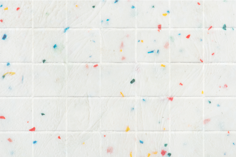 乙烯基地毯 水磨石瓷砖图案 - TenStickers