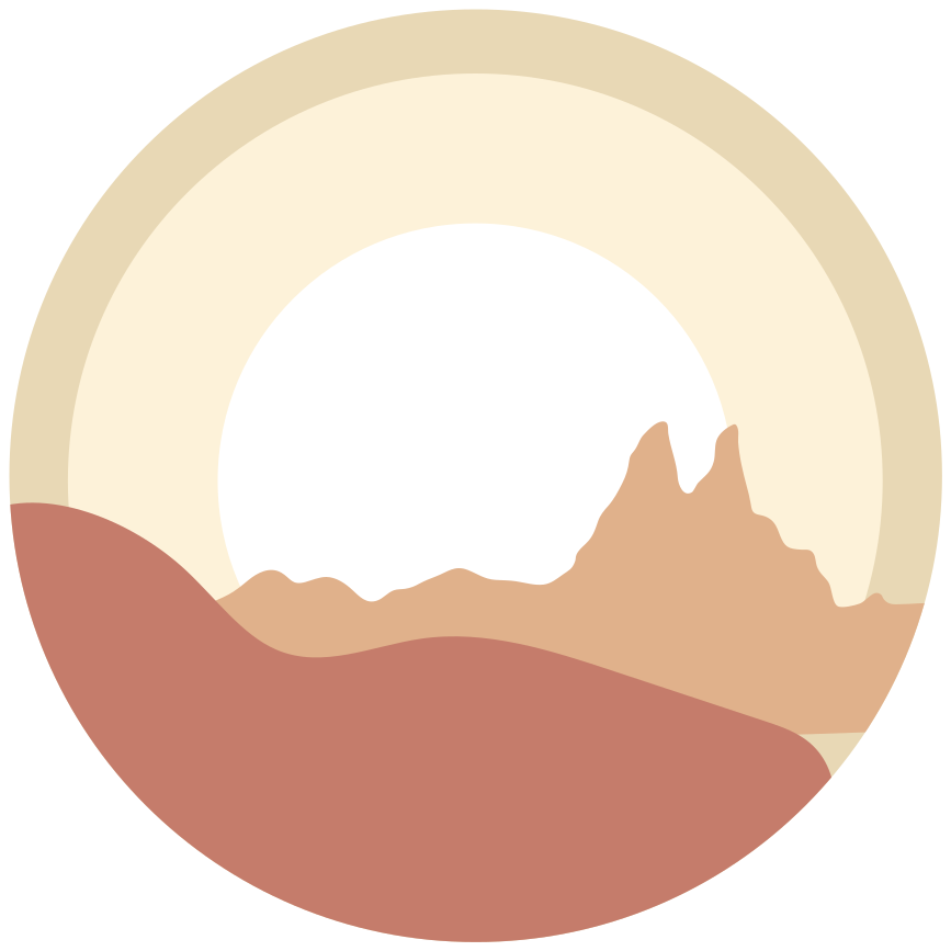 天然乙烯基地毯 极简主义景观 - TenStickers