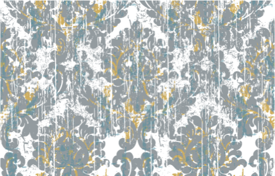 乙烯基地毯镶嵌 抽象马赛克构图 - TenStickers