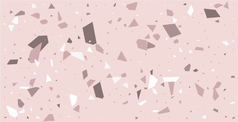 乙烯基地毯几何 几何水磨石 - TenStickers