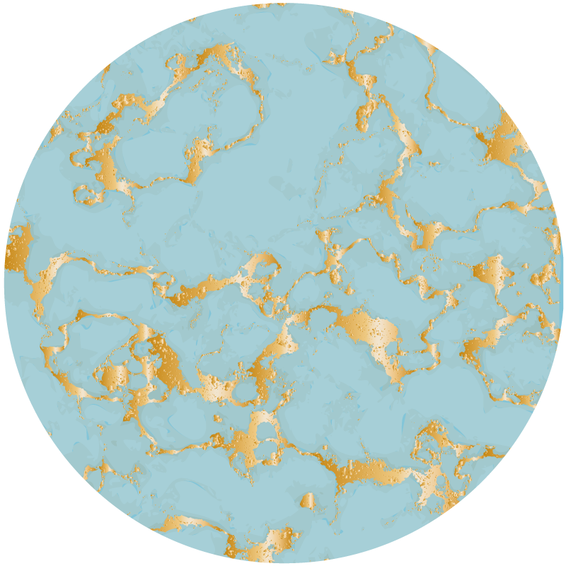 大理石乙烯基地毯大理石地图 - TenStickers