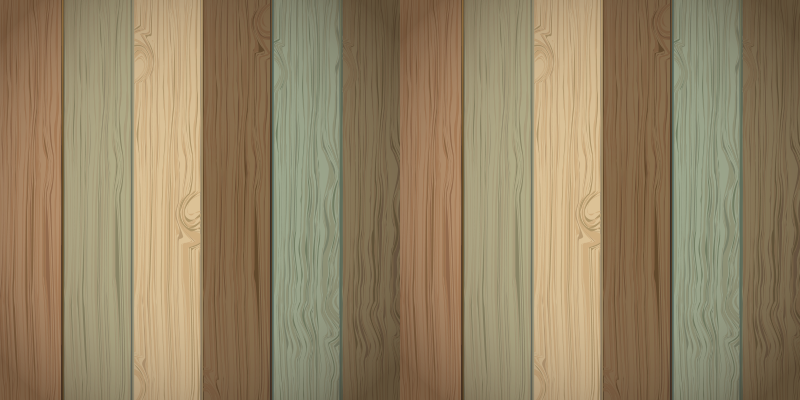 材质效果-木木效果乙烯基地毯 - TenStickers