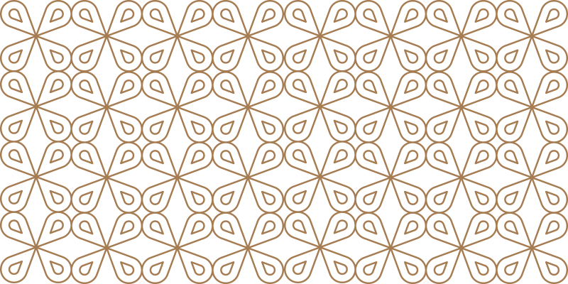 乙烯基地毯 微妙的叶子图案 - TenStickers