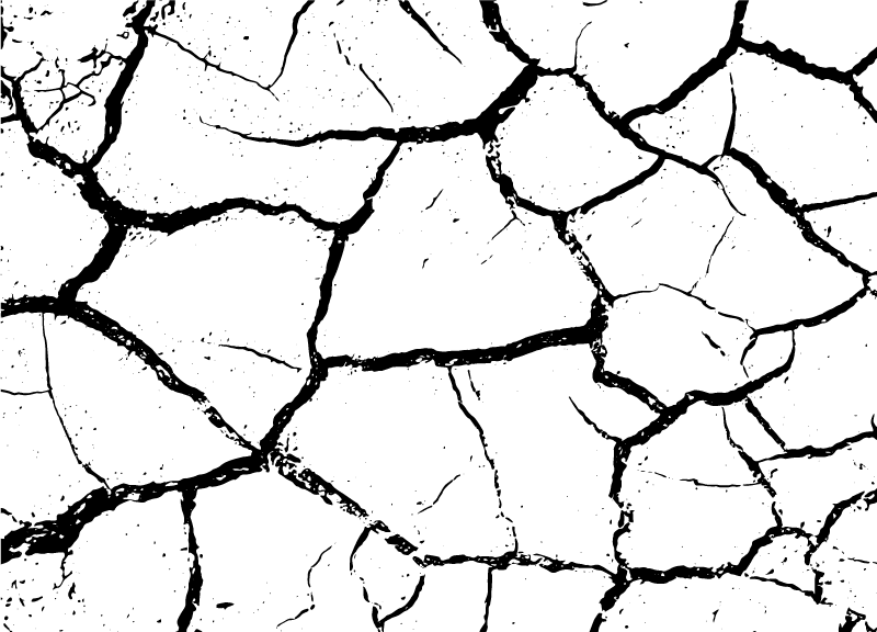 破旧的混凝土石乙烯基地毯 - TenStickers