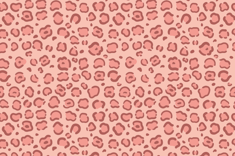 乙烯基地毯动物印花豹子点点 - TenStickers