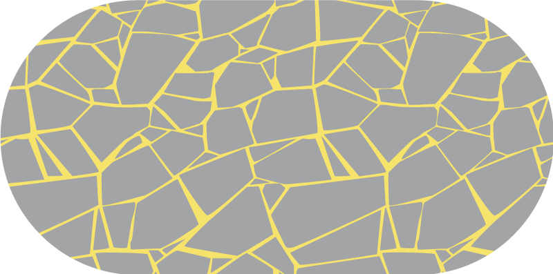 乙烯基地毯浴室裂纹灰色结构 - TenStickers