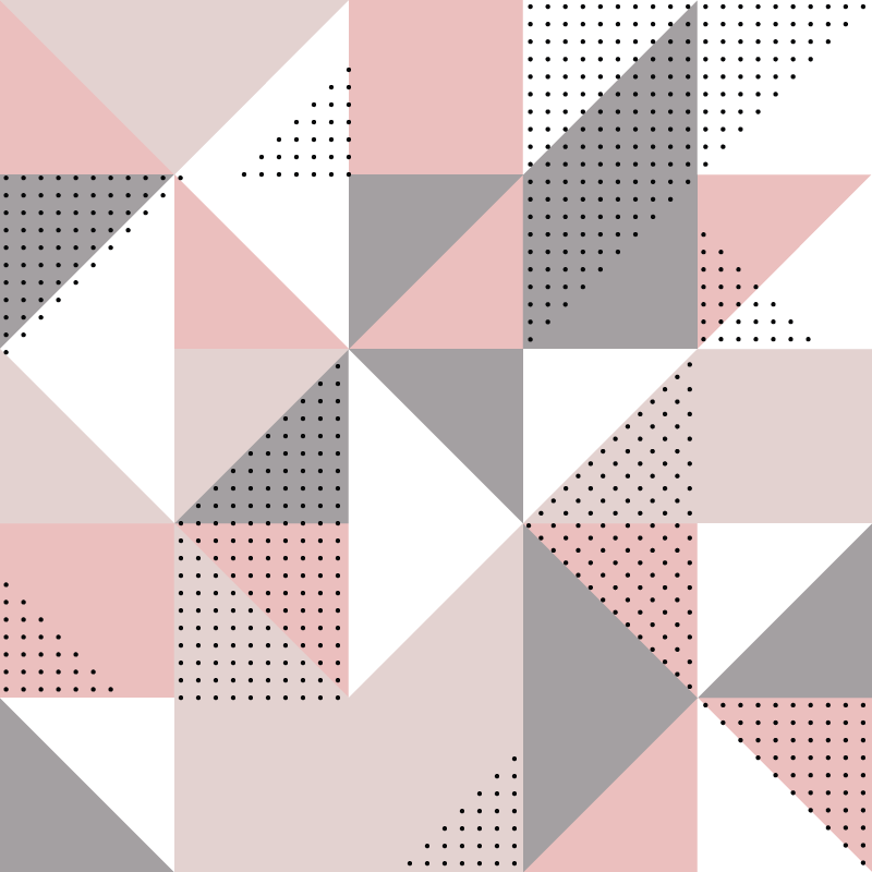 乙烯基地毯几何三角彩色分段 - TenStickers