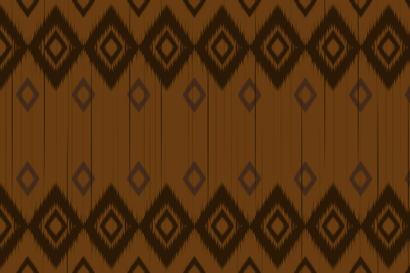 民族乙烯基地毯与文化几何元素相结合 - TenStickers
