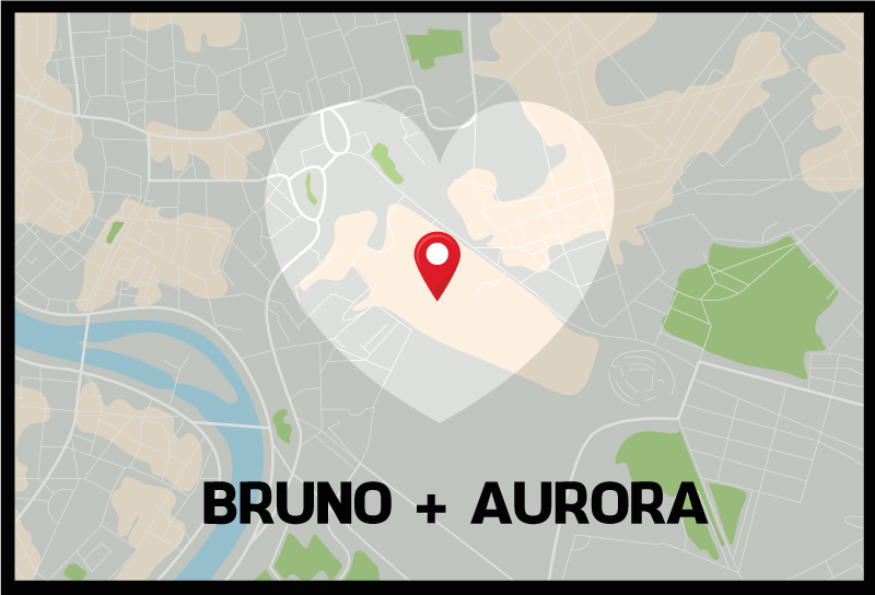 Google maps ubication个性化垫 - TenStickers