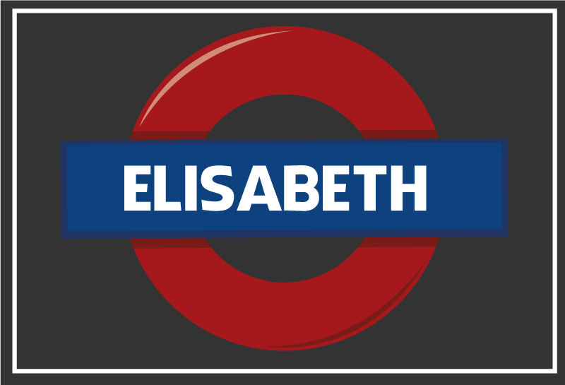 地铁站个性化垫 - TenStickers