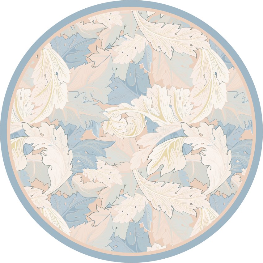 令人惊叹的老式花老式地毯 - TenStickers